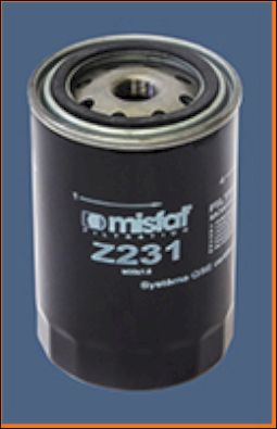 Obrázok Olejový filter MISFAT  Z231