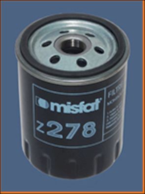 Obrázok Olejový filter MISFAT  Z278