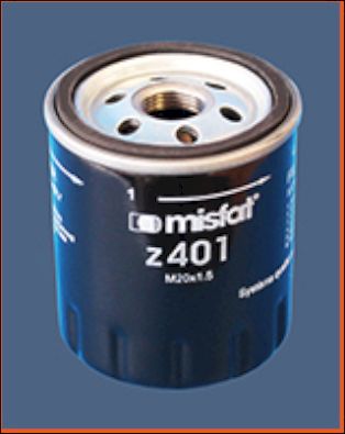 Obrázok Olejový filter MISFAT  Z401