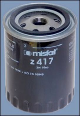 Obrázok Olejový filter MISFAT  Z417