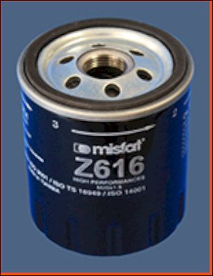 Obrázok Olejový filter MISFAT  Z616