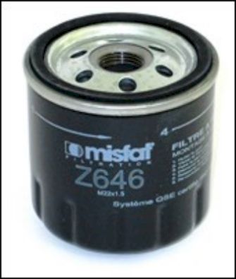 Obrázok Olejový filter MISFAT  Z646