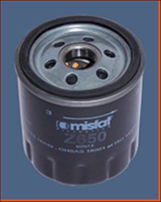 Obrázok Olejový filter MISFAT  Z650