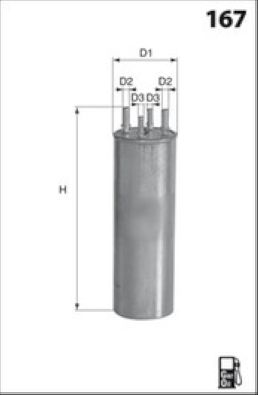 Obrázok Palivový filter MISFAT  E161