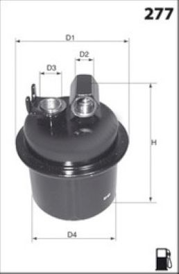 Obrázok Palivový filter MISFAT  E123