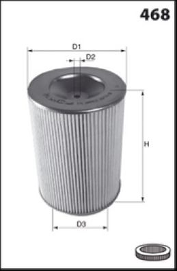 Obrázok Vzduchový filter MISFAT  R755