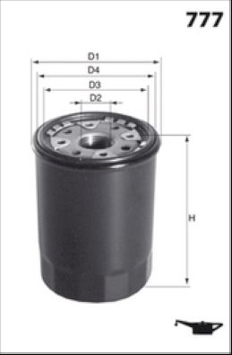 Obrázok Olejový filter MISFAT  Z148