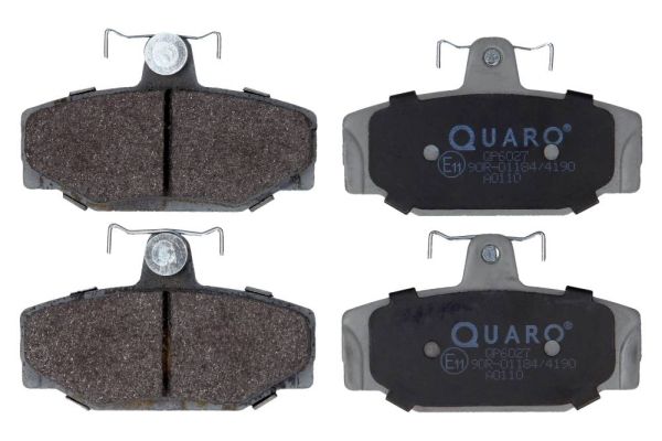 Obrázok Sada brzdových platničiek kotúčovej brzdy QUARO  QP6027