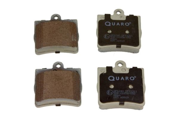 Obrázok Sada brzdových platničiek kotúčovej brzdy QUARO  QP6240