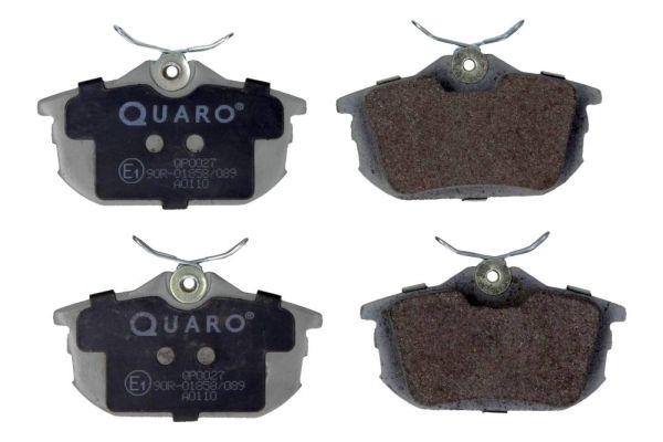 Obrázok Sada brzdových platničiek kotúčovej brzdy QUARO  QP0027