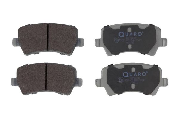 Obrázok Sada brzdových platničiek kotúčovej brzdy QUARO  QP7660