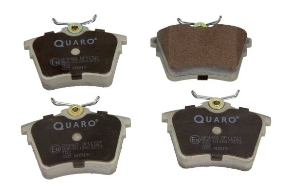 Obrázok Sada brzdových platničiek kotúčovej brzdy QUARO  QP4462
