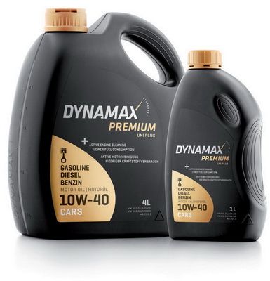 Obrázok Motorový olej DYNAMAX  PREMIUM UNI PLUS 10W-40 501892